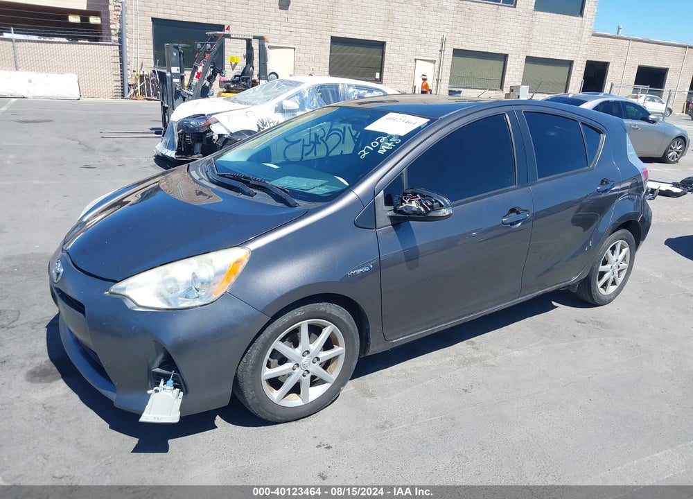 2012 TOYOTA PRIUS C FOUR VIN: JTDKDTB30C1518890