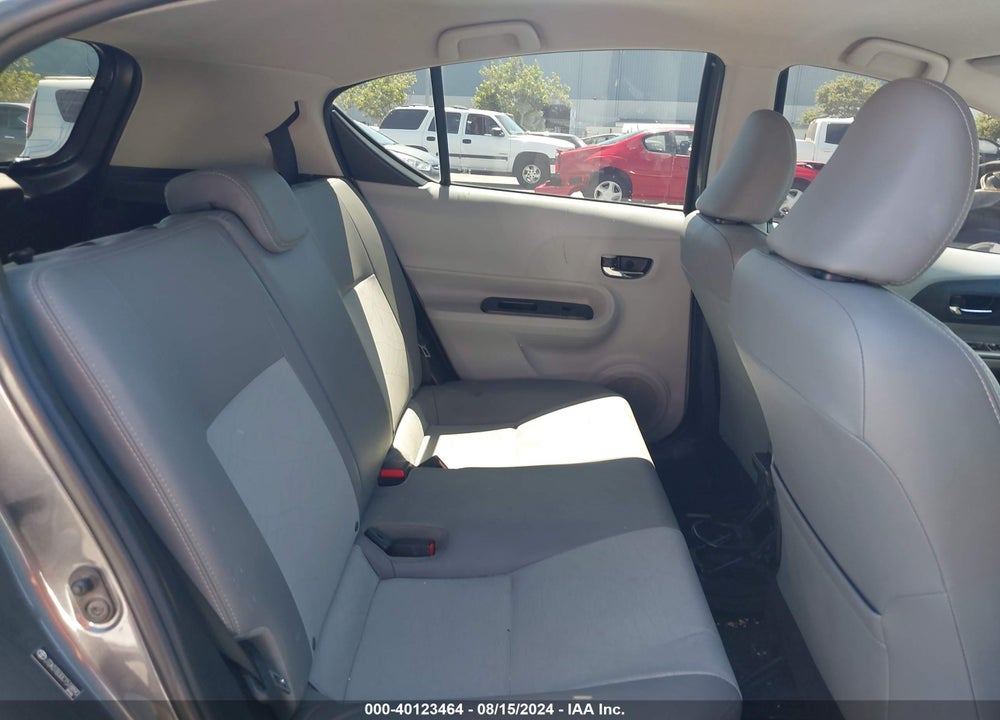 2012 TOYOTA PRIUS C FOUR VIN: JTDKDTB30C1518890