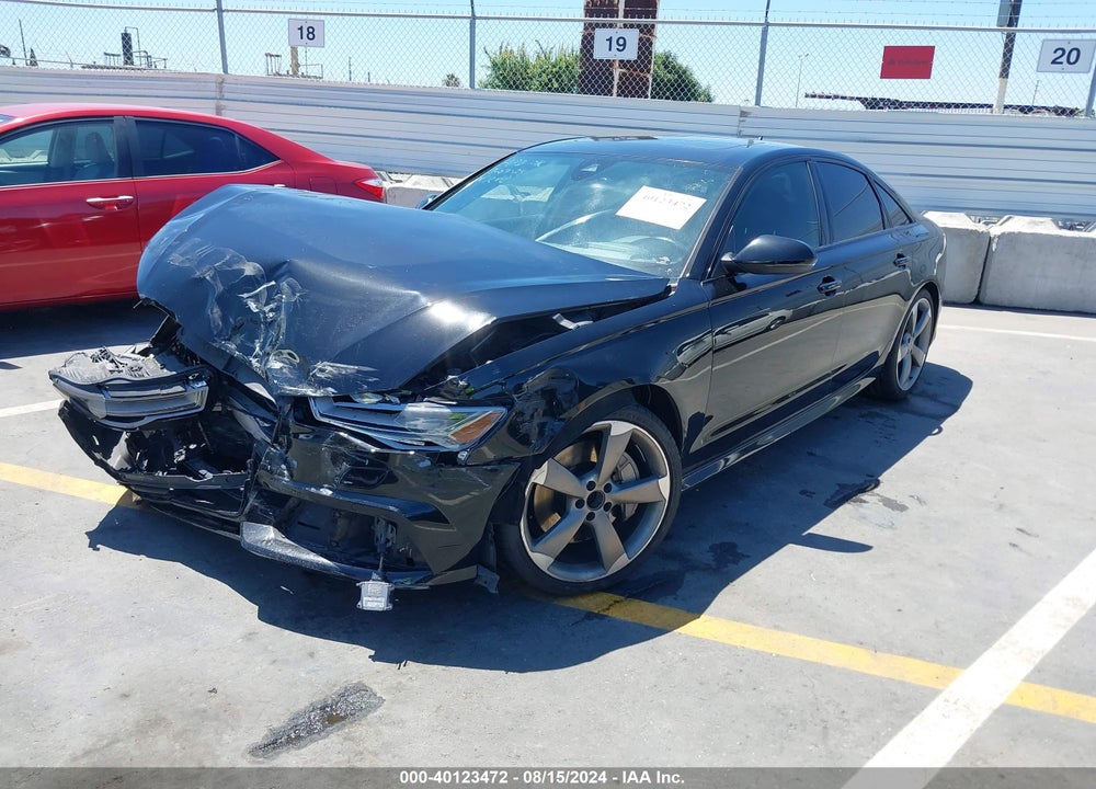 2016 AUDI A6 3.0T PREMIUM PLUS VIN: WAUHGAFC4GN007596
