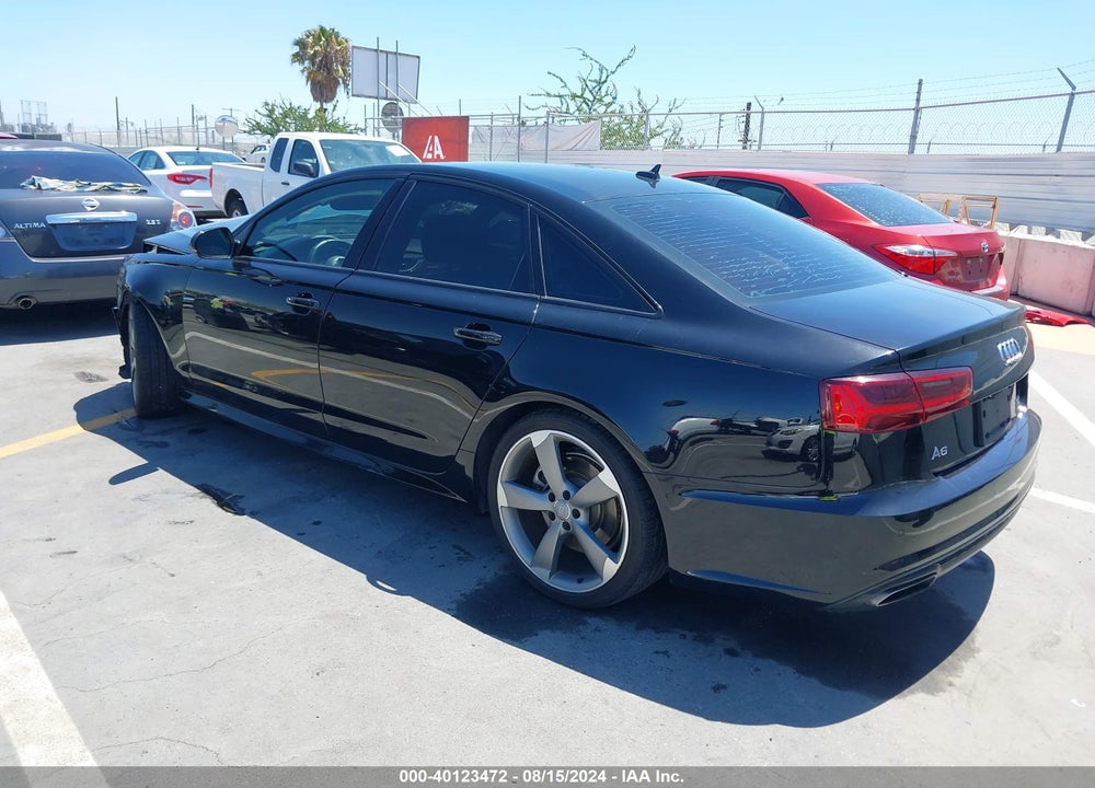 2016 AUDI A6 3.0T PREMIUM PLUS VIN: WAUHGAFC4GN007596