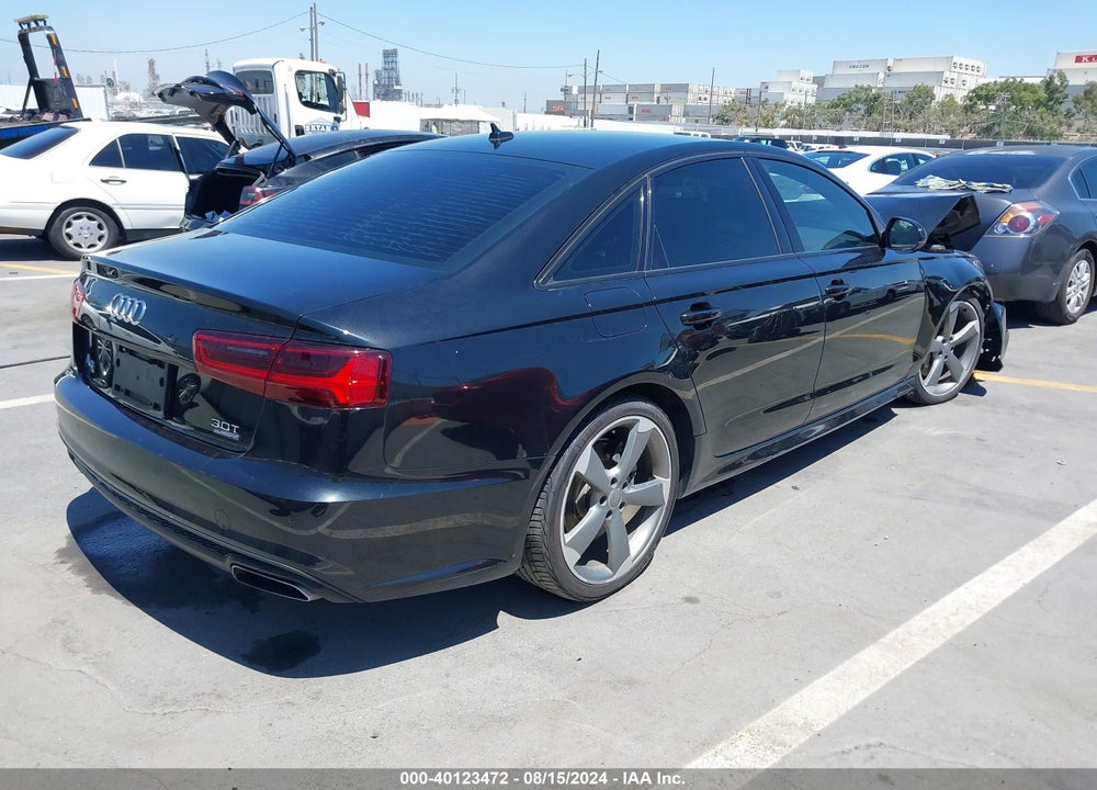 2016 AUDI A6 3.0T PREMIUM PLUS VIN: WAUHGAFC4GN007596