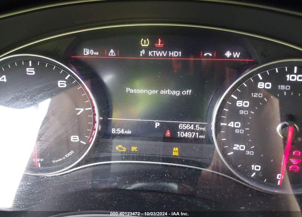 2016 AUDI A6 3.0T PREMIUM PLUS VIN: WAUHGAFC4GN007596