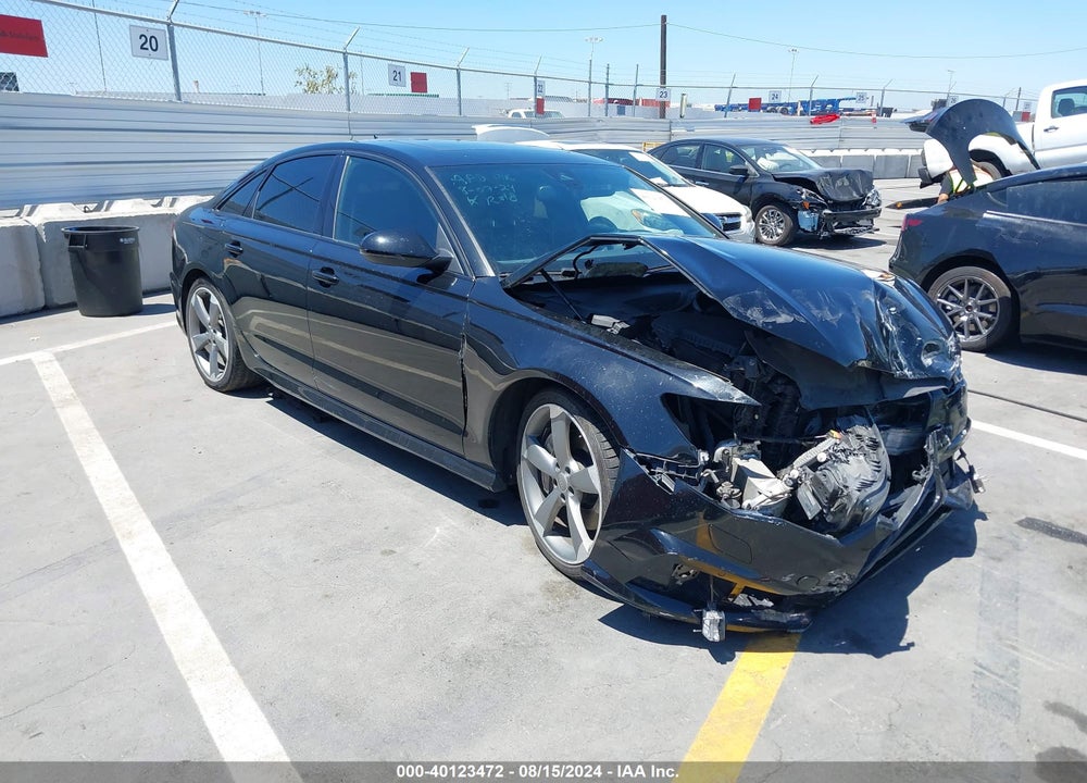 2016 AUDI A6 3.0T PREMIUM PLUS VIN: WAUHGAFC4GN007596