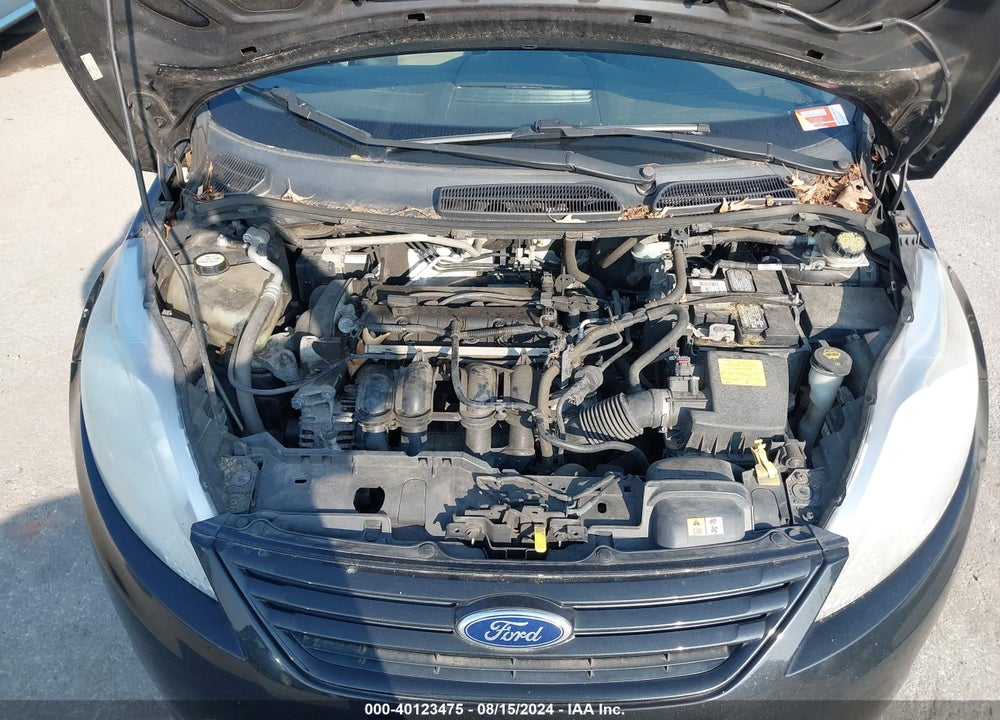 2012 FORD FIESTA S VIN: 3FADP4AJ8CM187149