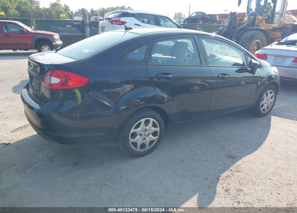 2012 FORD FIESTA S VIN: 3FADP4AJ8CM187149