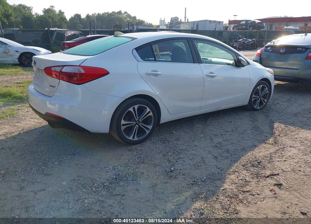 2014 KIA FORTE EX VIN: KNAFX4A82E5194796