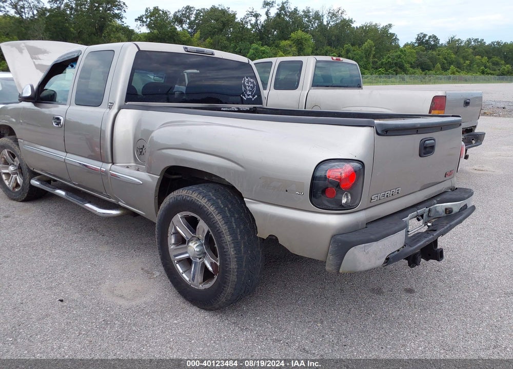 2002 GMC SIERRA 1500 SLE VIN: 2GTEK19T421140983