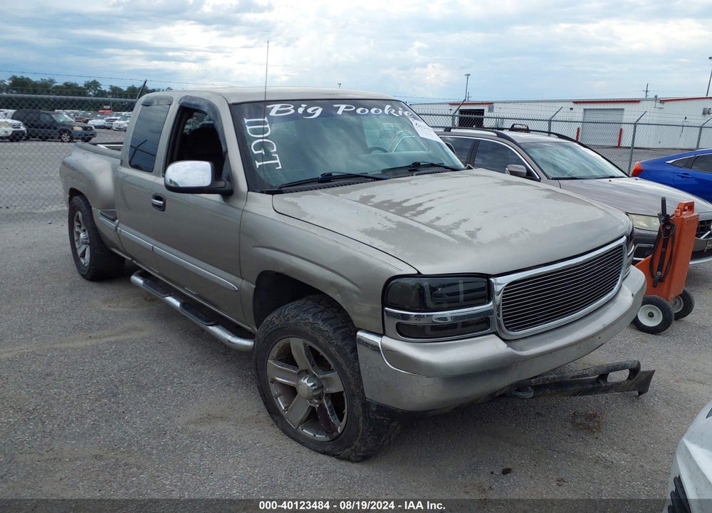 2002 GMC SIERRA 1500 SLE VIN: 2GTEK19T421140983