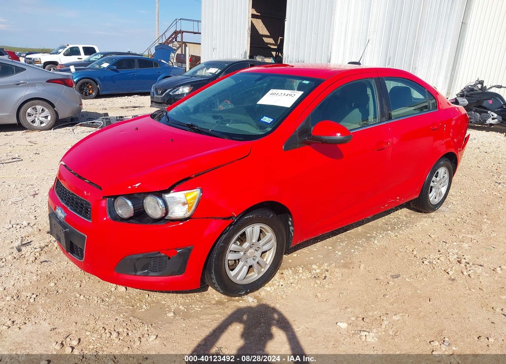 2015 CHEVROLET SONIC LT AUTO VIN: 1G1JC5SHXF4216606