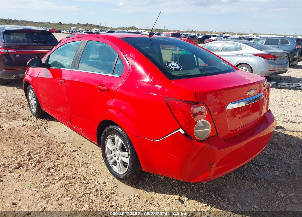 2015 CHEVROLET SONIC LT AUTO VIN: 1G1JC5SHXF4216606