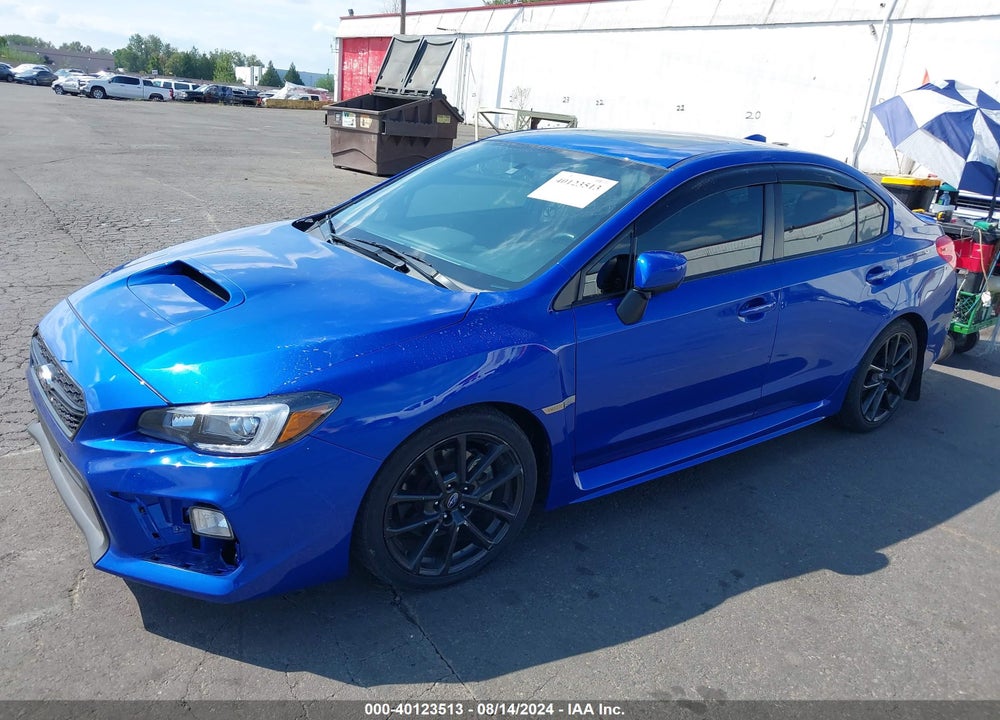 2020 SUBARU WRX PREMIUM VIN: JF1VA1C68L9808076