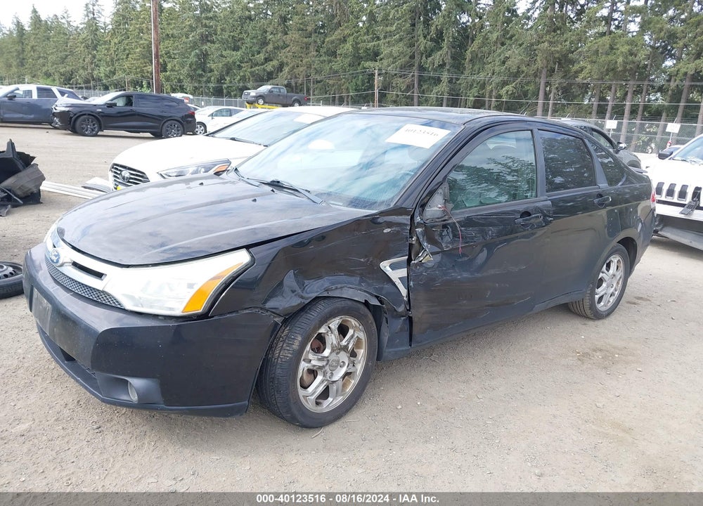 2008 FORD FOCUS SE/SES VIN: 1FAHP35N88W295190