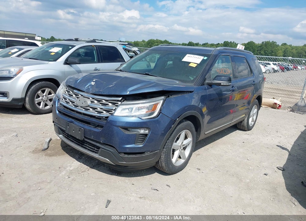 2018 FORD EXPLORER XLT VIN: 1FM5K7DH7JGB41774