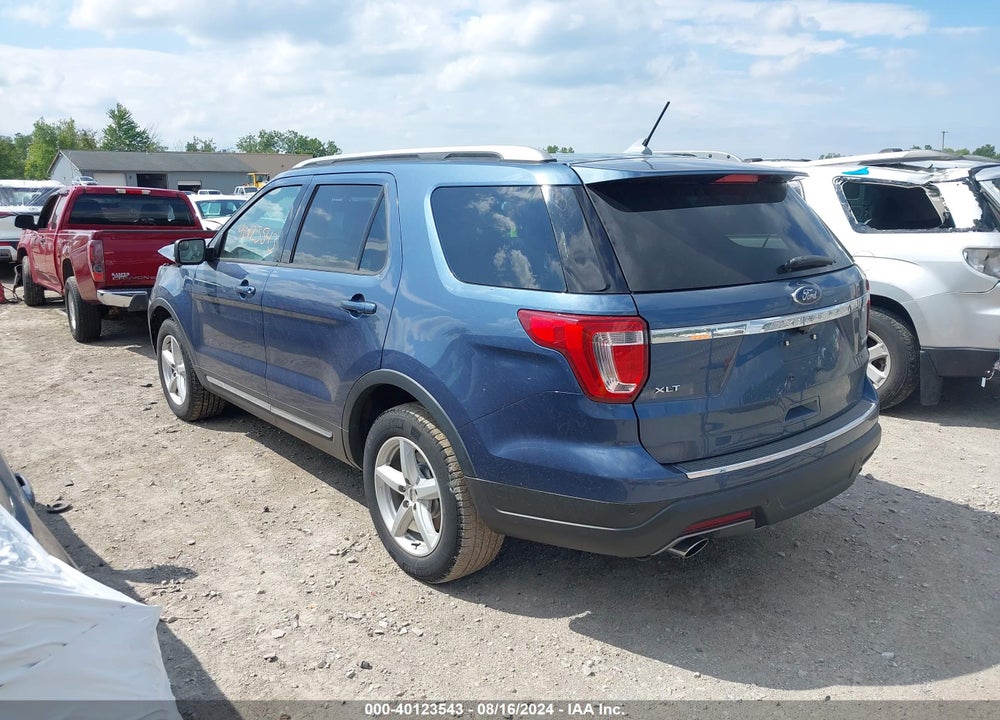 2018 FORD EXPLORER XLT VIN: 1FM5K7DH7JGB41774