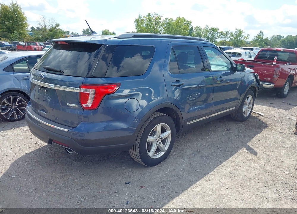 2018 FORD EXPLORER XLT VIN: 1FM5K7DH7JGB41774