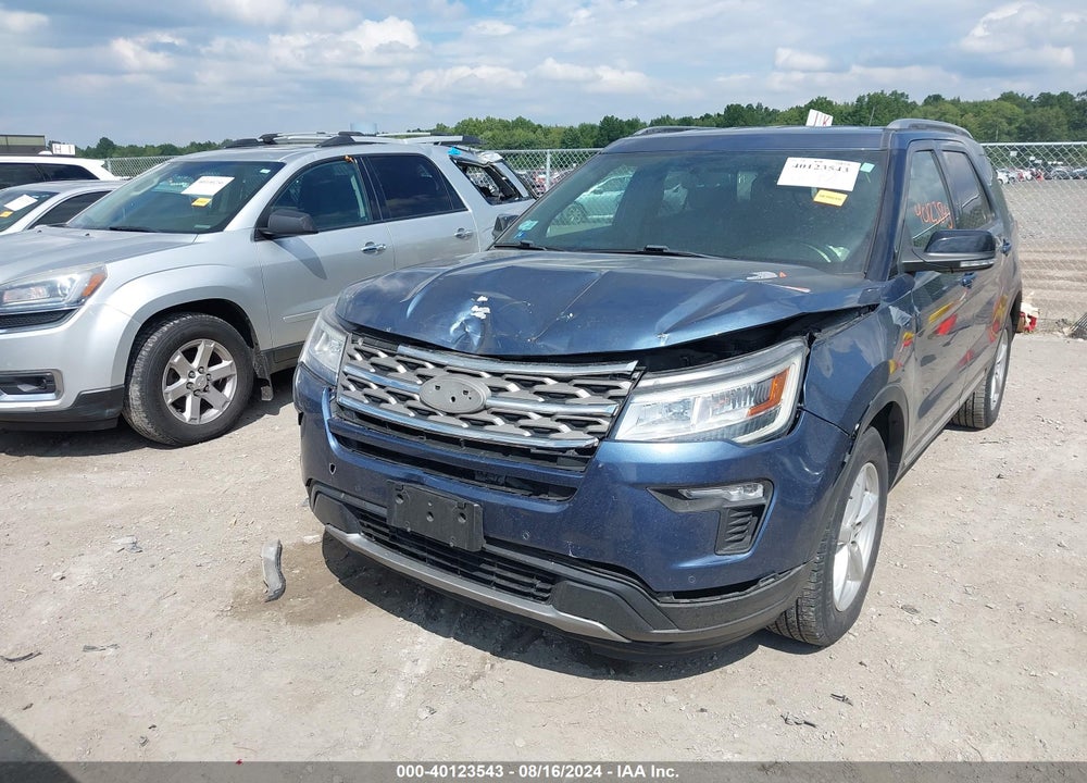 2018 FORD EXPLORER XLT VIN: 1FM5K7DH7JGB41774