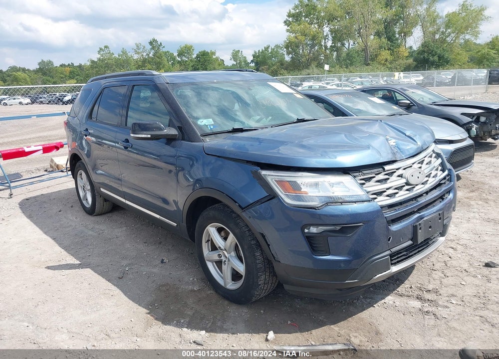 2018 FORD EXPLORER XLT VIN: 1FM5K7DH7JGB41774