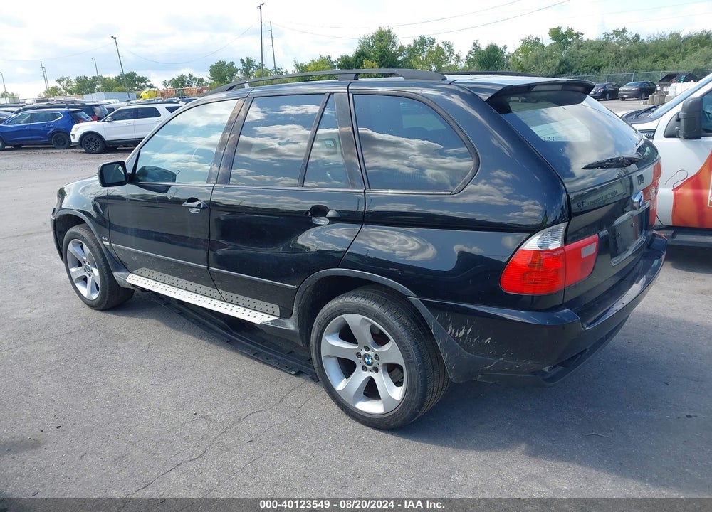 2005 BMW X5 4.4I VIN: 5UXFB53535LV19525