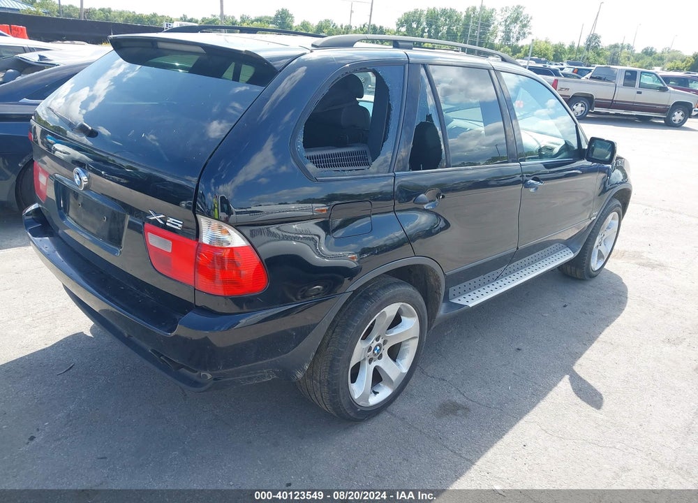 2005 BMW X5 4.4I VIN: 5UXFB53535LV19525