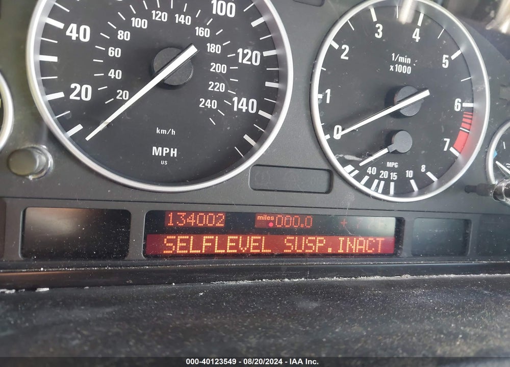 2005 BMW X5 4.4I VIN: 5UXFB53535LV19525