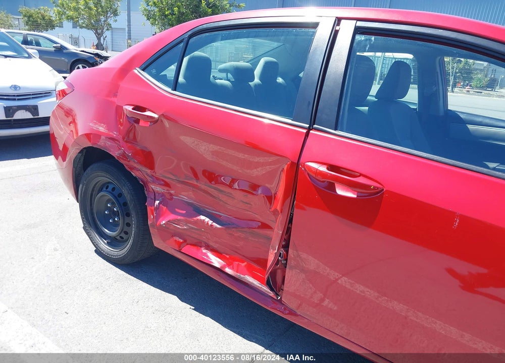 2014 TOYOTA COROLLA LE VIN: 5YFBURHE9EP022397