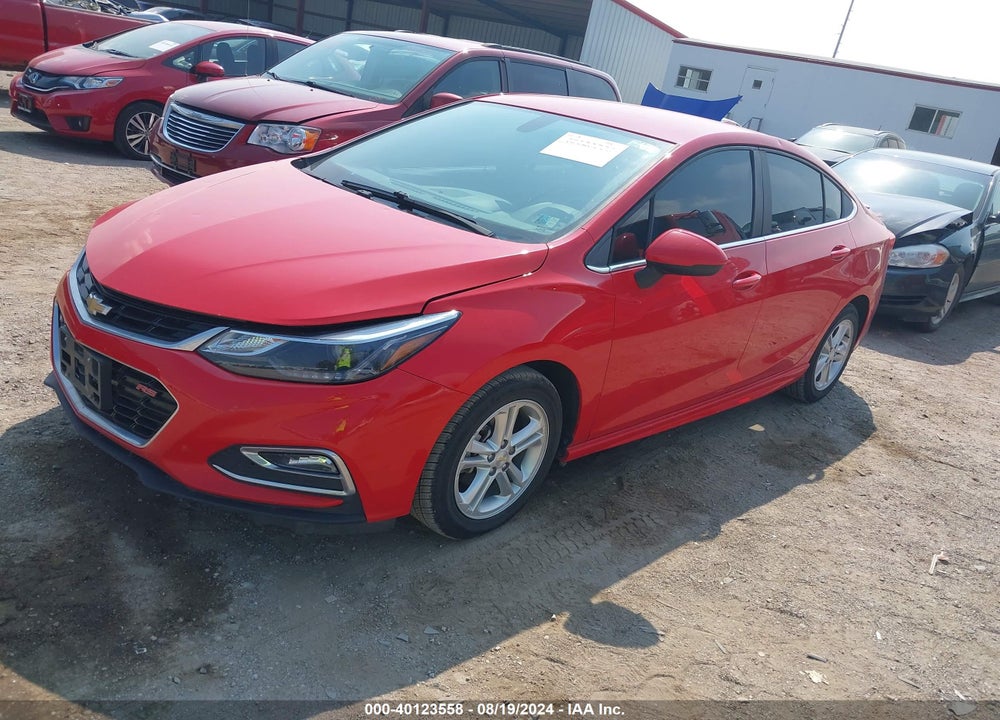 2017 CHEVROLET CRUZE LT AUTO VIN: 1G1BE5SM7H7219542
