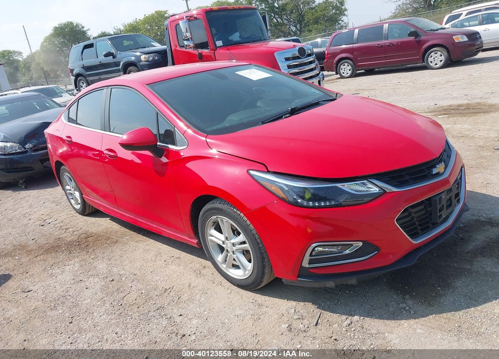 2017 CHEVROLET CRUZE LT AUTO VIN: 1G1BE5SM7H7219542