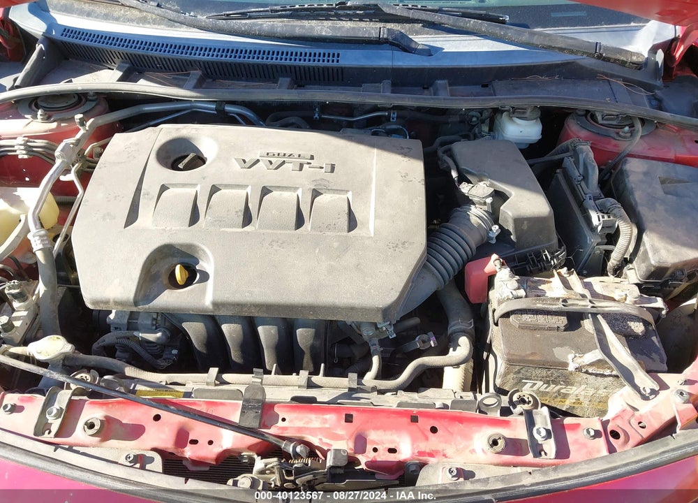 2013 TOYOTA COROLLA S VIN: 2T1BU4EE8DC957805