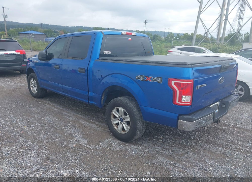 2015 FORD F-150 XL VIN: 1FTEW1E84FFD05287