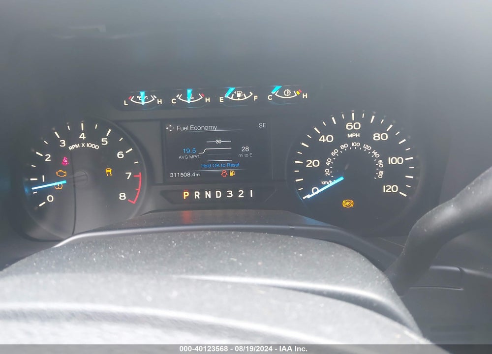 2015 FORD F-150 XL VIN: 1FTEW1E84FFD05287