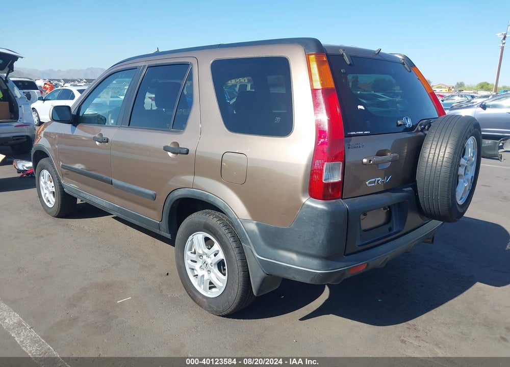 2002 HONDA CR-V EX VIN: JHLRD78802C062940