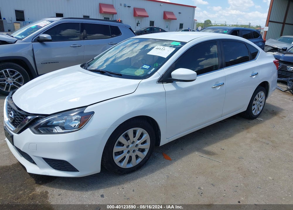 2019 NISSAN SENTRA S VIN: 3N1AB7AP6KY331440