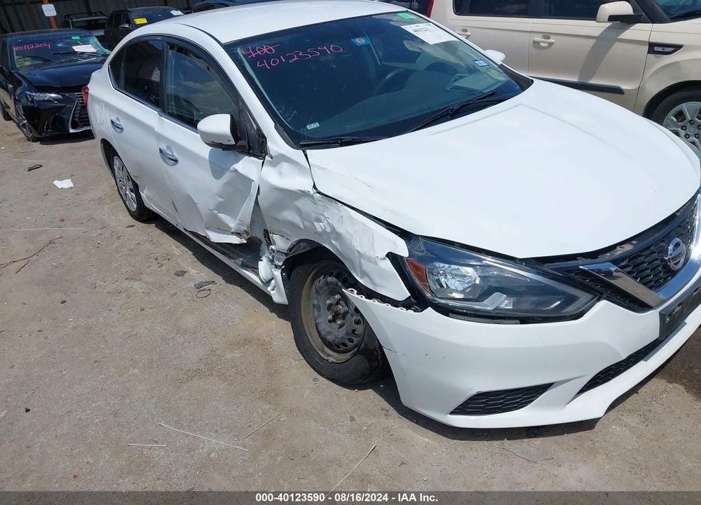 2019 NISSAN SENTRA S VIN: 3N1AB7AP6KY331440