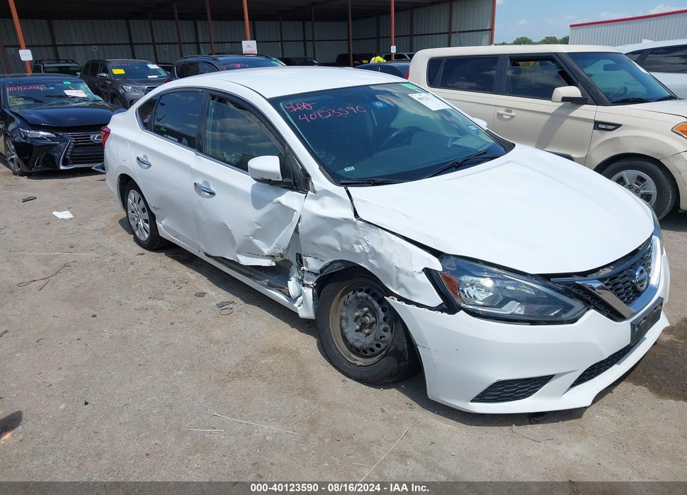 2019 NISSAN SENTRA S VIN: 3N1AB7AP6KY331440