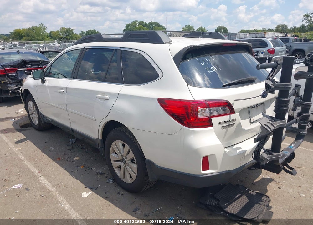2017 SUBARU OUTBACK 2.5I PREMIUM VIN: 4S4BSACC9H3273197