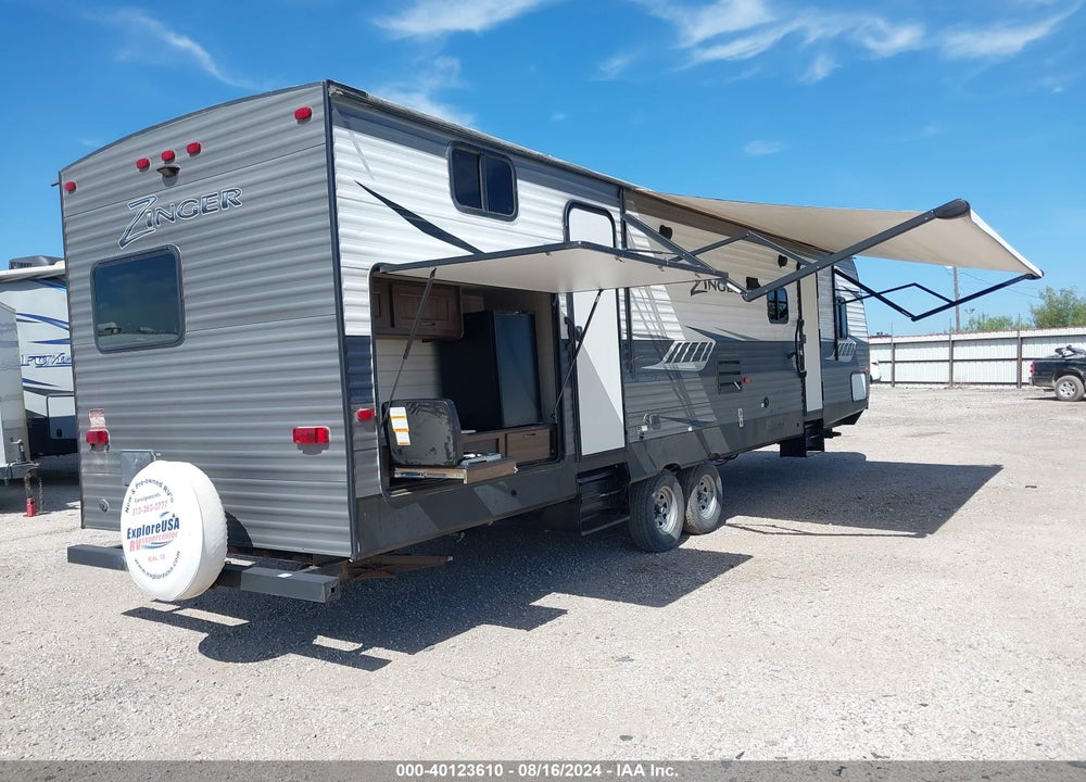 2018 ZINGER ZR328SB VIN: 4YDT32820JS371698