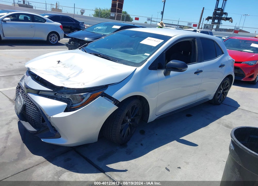 2020 TOYOTA COROLLA SE NIGHTSHADE EDITION VIN: JTND4RBE9L3094705