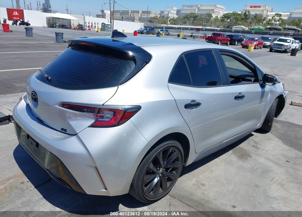 2020 TOYOTA COROLLA SE NIGHTSHADE EDITION VIN: JTND4RBE9L3094705