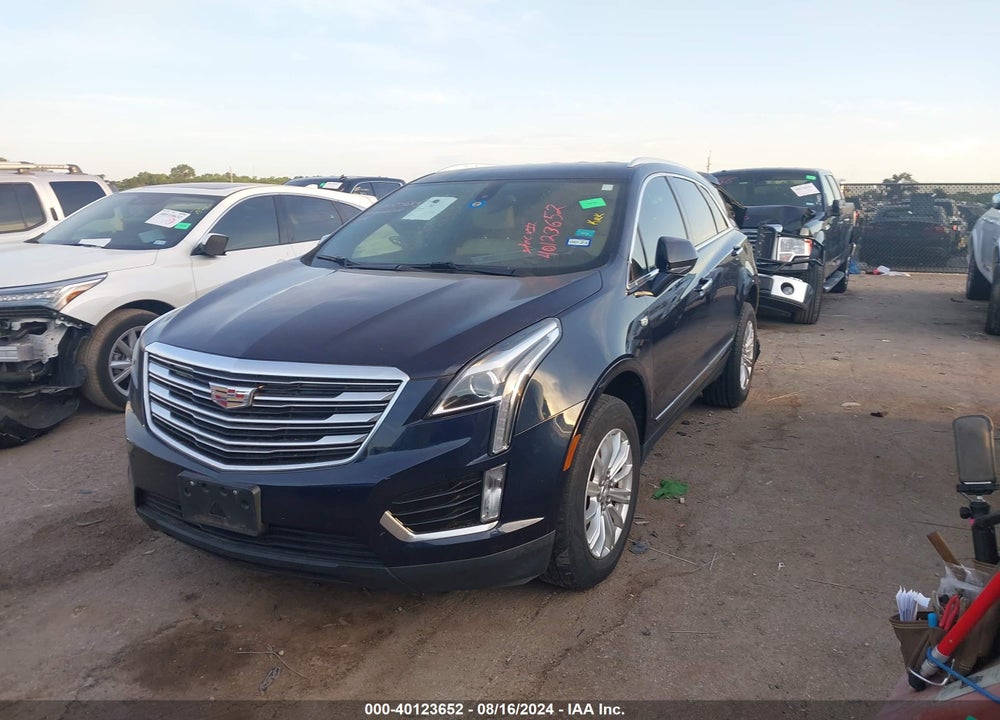 2017 CADILLAC XT5 STANDARD VIN: 1GYKNARS8HZ192421