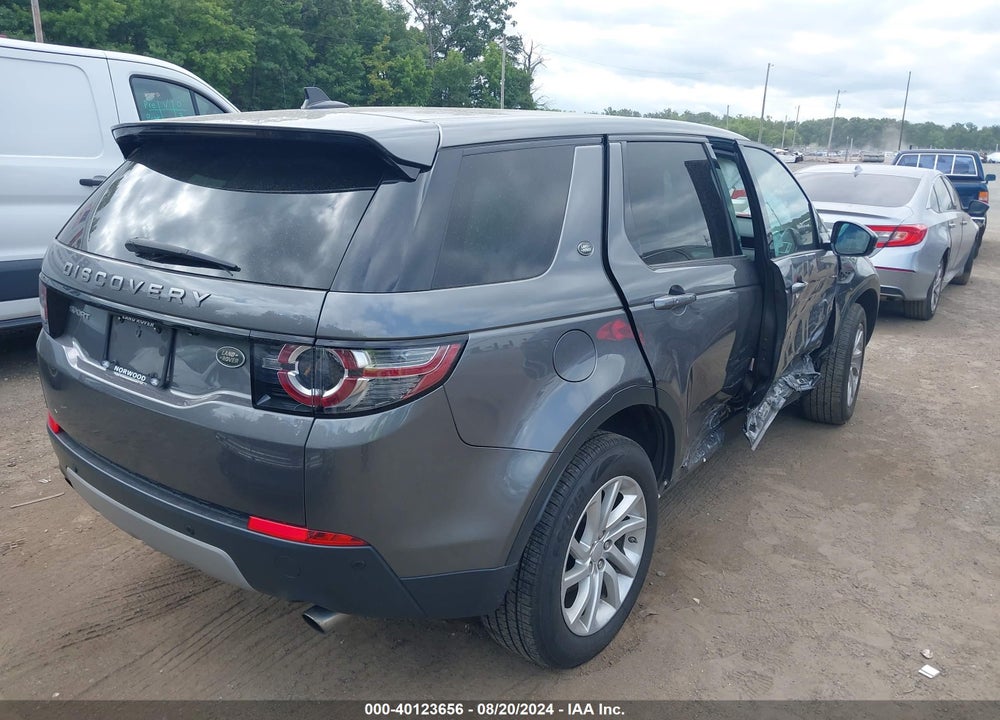 2016 LAND ROVER DISCOVERY SPORT HSE VIN: SALCR2BG7GH554164