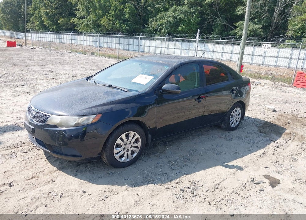 2012 KIA FORTE EX VIN: KNAFU4A21C5576402