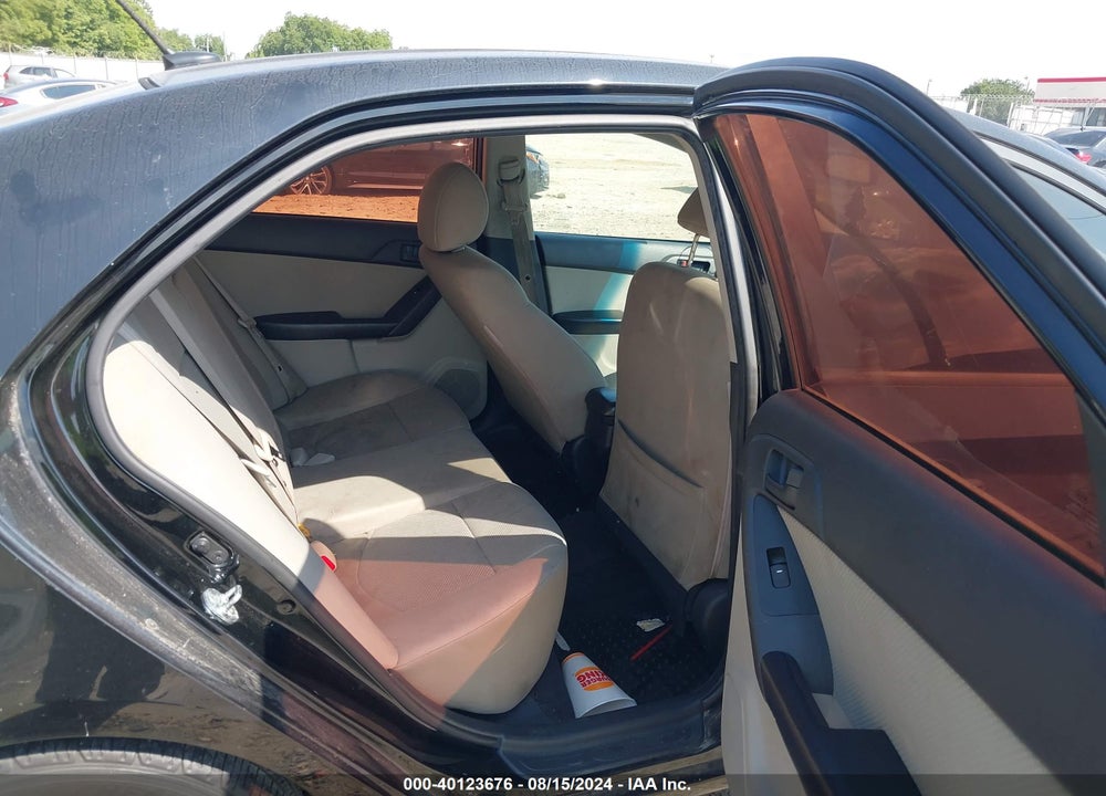 2012 KIA FORTE EX VIN: KNAFU4A21C5576402
