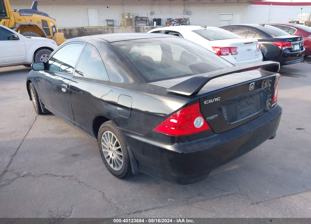 2005 HONDA CIVIC LX VIN: 1HGEM22505L035739