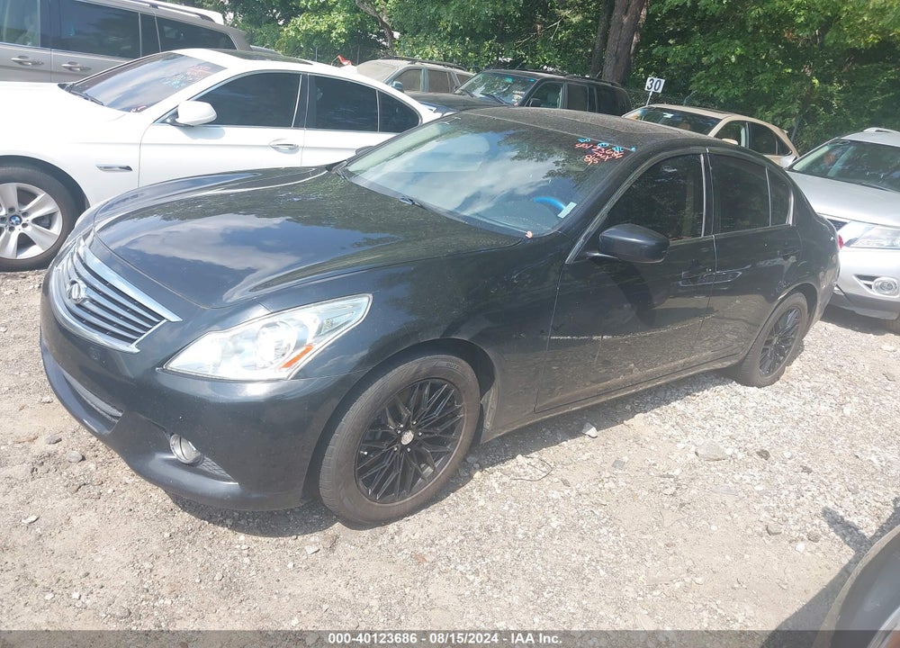 2012 INFINITI G25 JOURNEY VIN: JN1DV6AP4CM812192