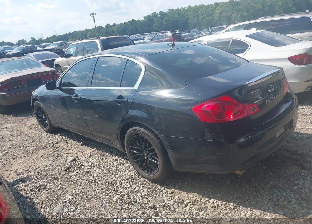 2012 INFINITI G25 JOURNEY VIN: JN1DV6AP4CM812192