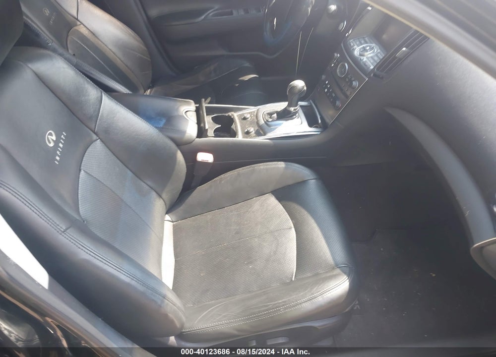 2012 INFINITI G25 JOURNEY VIN: JN1DV6AP4CM812192