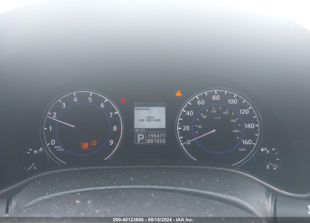 2012 INFINITI G25 JOURNEY VIN: JN1DV6AP4CM812192