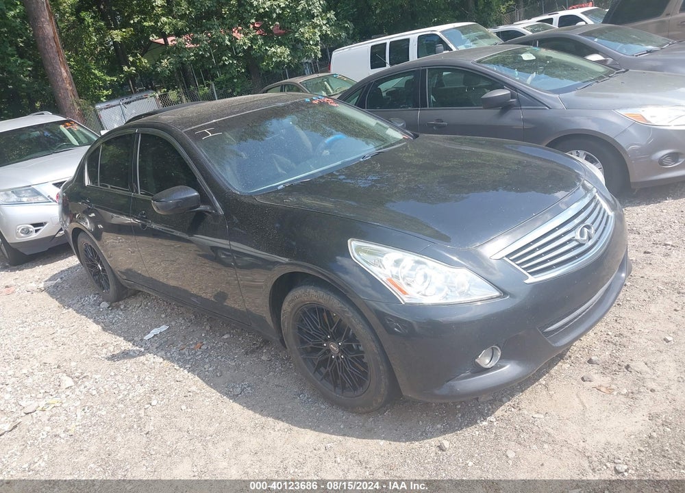 2012 INFINITI G25 JOURNEY VIN: JN1DV6AP4CM812192