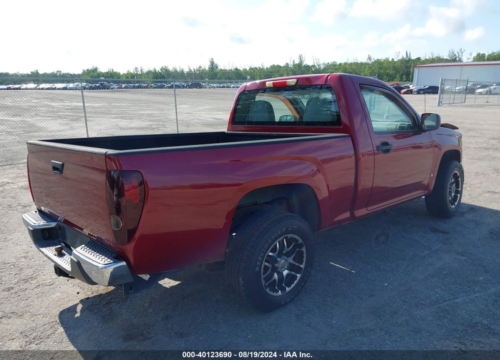 2006 CHEVROLET COLORADO WORK TRUCK VIN: 1GCCS146168212301