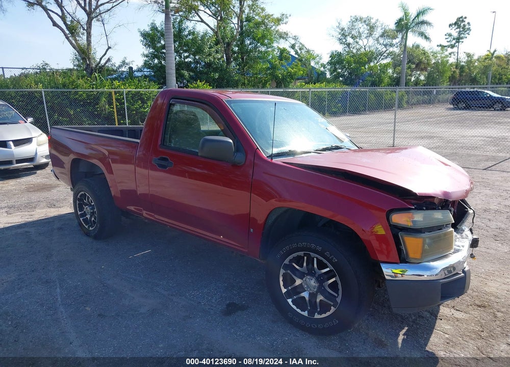 2006 CHEVROLET COLORADO WORK TRUCK VIN: 1GCCS146168212301